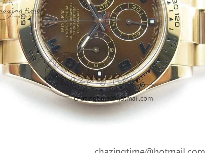 MiroTime 0421 Daytona 116508 RG Noob 1:1 Best Edition 904L SS Case and Bracelet RG Dial Numbers SA Comfortable 2704